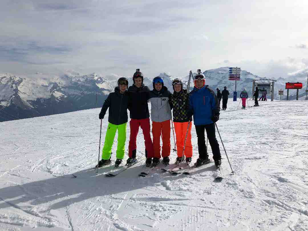 Le LGK en classe de neige à la Flaine