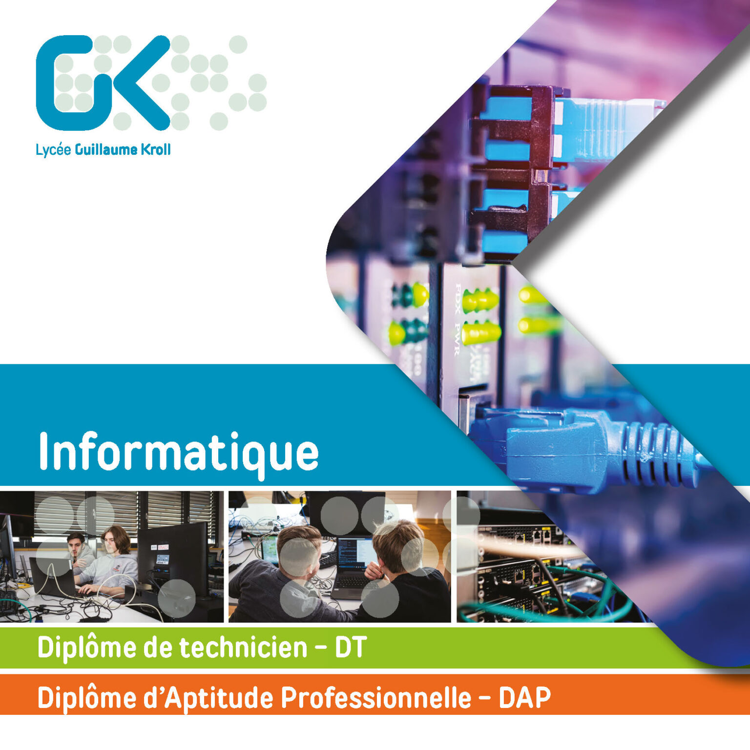 Informaticien (DT, DAP) - Lycée Guillaume Kroll